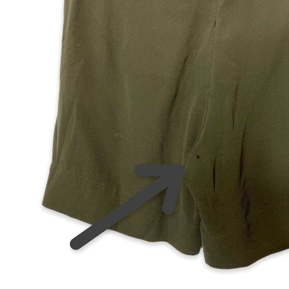 EUDON CHOI Pleated Harrison Shorts Size 4 - Picture 7 of 10